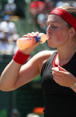 JELENA OSTAPENKO at 2018 Miami Open in Key Biscayne 03/28/2018