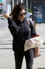 JENNA DEWAN Out for Massage in Studio City 02/28/2018