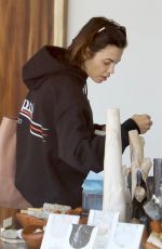 JENNA DEWAN Out for Massage in Studio City 02/28/2018