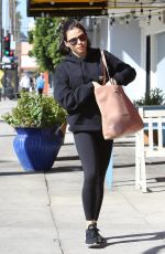 JENNA DEWAN Out for Massage in Studio City 02/28/2018