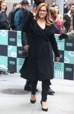 JENNA FISCHER Arrives at Build Series in New York 03/23/2018