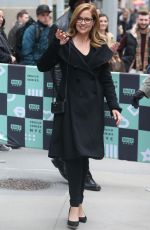 JENNA FISCHER Arrives at Build Series in New York 03/23/2018