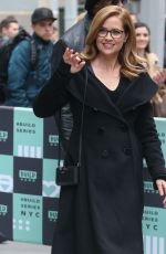 JENNA FISCHER Arrives at Build Series in New York 03/23/2018