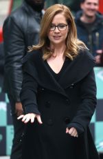JENNA FISCHER Arrives at Build Series in New York 03/23/2018