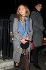 JENNA LOUISE COLEMAN Night Out in London 03/20/2018