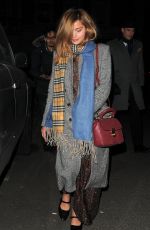 JENNA LOUISE COLEMAN Night Out in London 03/20/2018