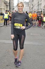 JENNI FALCONER and AMANDA HOLDEN at London Landmarks Half Marathon 03/25/2018