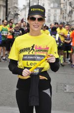 JENNI FALCONER and AMANDA HOLDEN at London Landmarks Half Marathon 03/25/2018