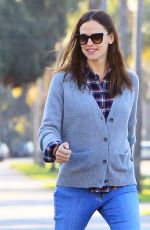 JENNIFER GARNER in Jeans Out for Lunch in Los Angeles 03/28/2018