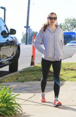 JENNIFER GARNER Out in Brentwood 02/28/2018