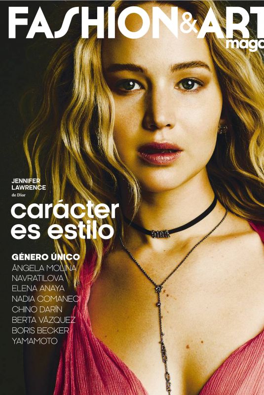 JENNIFER LAWRENCE in Fashion Arts Magazine, March 2018