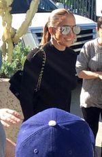 JENNIFER LOPEZ Arrives at Dodger Stadium in Los Angeles 03/30/2018