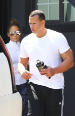 JENNIFER LOPEZ at a Gym in Los Angeles 03/30/2018