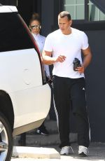 JENNIFER LOPEZ at a Gym in Los Angeles 03/30/2018