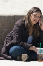JESSICA ALBA and GABRIELLE UNION on the Set of An Untitled Bad Boys Spinoff in Los Angeles 03/28/2018
