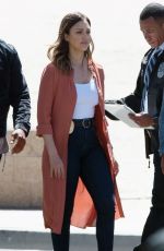 JESSICA ALBA and GABRIELLE UNION on the Set of An Untitled Bad Boys Spinoff in Los Angeles 03/28/2018