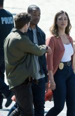 JESSICA ALBA and GABRIELLE UNION on the Set of An Untitled Bad Boys Spinoff in Los Angeles 03/28/2018