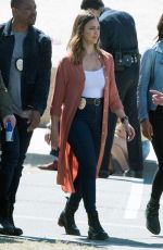 JESSICA ALBA and GABRIELLE UNION on the Set of An Untitled Bad Boys Spinoff in Los Angeles 03/28/2018