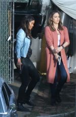 JESSICA ALBA and GABRIELLE UNION on the Set of Bad Boys Spinoff Pilot in Los Angeles 03/23/2018