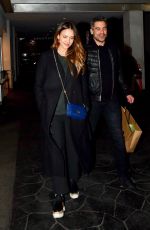 JESSICA ALBA at E Baldi Resaurant in Beverly Hills 03/02/2018