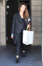 JESSICA ALBA Leaves a Gym in Los Angeles 02/28/2018