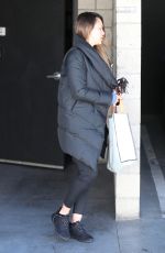 JESSICA ALBA Leaves a Gym in Los Angeles 02/28/2018