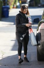 JESSICA ALBA Leaves a Gym in Los Angeles 02/28/2018