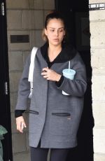 JESSICA ALBA Leaves a Gym in Los Angeles 03/07/2018