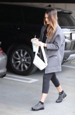 JESSICA ALBA Leaves a Gym in Los Angeles 03/07/2018