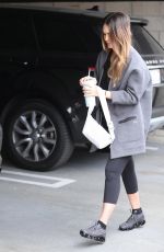 JESSICA ALBA Leaves a Gym in Los Angeles 03/07/2018