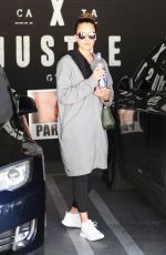 JESSICA ALBA Leaves a Gym in Los Angeles 03/19/2018