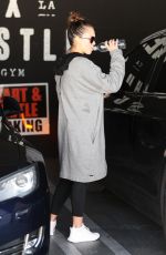 JESSICA ALBA Leaves a Gym in Los Angeles 03/19/2018