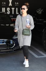 JESSICA ALBA Leaves a Gym in Los Angeles 03/19/2018