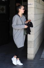 JESSICA ALBA Leaves a Gym in Los Angeles 03/19/2018