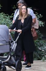 JESSICA ALBA Out in Los Angeles 03/08/2018