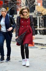 JESSICA BIEL Out for Lunch in New York 03/27/2018
