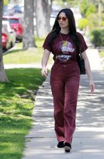JESSICA GOMES Out and About in Beverly Hills 03/29/2018