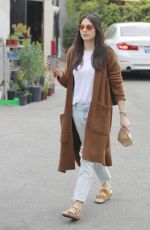 JESSICA GOMES Out for Coffee in Hollywood 03/20/2018