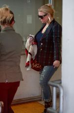 JESSICA SIMPSON Leaves Dermatology in Beverly Hills 03/08/2018