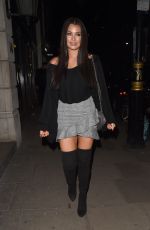 JESSICA WRIGHT Leavines Hospital Club in London 03/08/2018