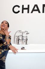 JHENE AIKO at Chanel Pre-Oscars Event in Los Angeles 02/28/2018