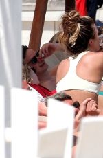 JOJO FLETCHER and BECCA TILLEY in Bikinis at a Beach in Mexico 03/21/2018