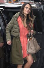 JORDANA BRESTER Arrives at AOL Build Series in New York 03/28/2018