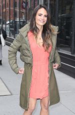 JORDANA BRESTER Arrives at AOL Build Series in New York 03/28/2018