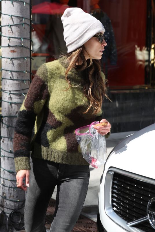 JORDANA BREWSTER Out Shopping in Beverly Hills 03/16/2018