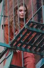 JOSEPHINE SKRIVER on the Set of a Photoshoot in New York 03/19/2018