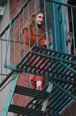 JOSEPHINE SKRIVER on the Set of a Photoshoot in New York 03/19/2018