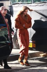 JOSEPHINE SKRIVER on the Set of a Photoshoot in New York 03/19/2018