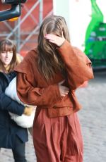 JOSEPHINE SKRIVER on the Set of a Photoshoot in New York 03/19/2018