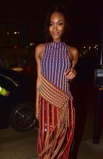 JOURDAN DUNN Arrives at Atelier Swarovski Event in London 03/19/2018